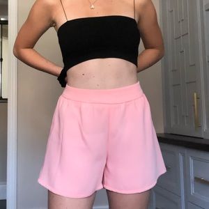 Beautiful blush shorts